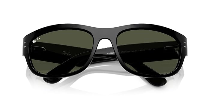 レイバン　BALORAMA MADE IN USA ヴィンテージ Vintage Ray-Ban Ray Ban L2870 Black BALORAMA Wrap Sunglasses